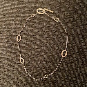 Coach gold choker necklace